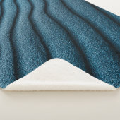 graue Oberfläche Sherpadecke (3/4)