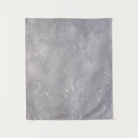 graue Oberfläche Wandteppich (Vorderseite)