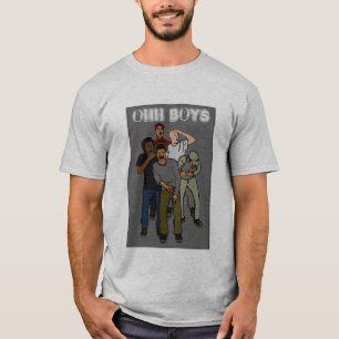 Graue OHH BOYS in Farbe T-Shirt