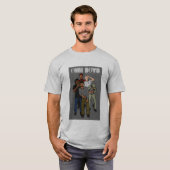 Graue OHH BOYS in Farbe T-Shirt (Vorne ganz)