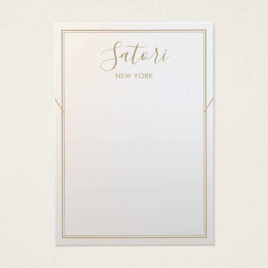 Graue Ombre Signature Necklace Bracelet Display (Vorderseite)