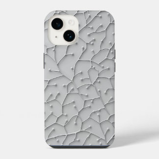 Graue organische Hülle für iPhone im minimalistisc iPhone 14 Hülle