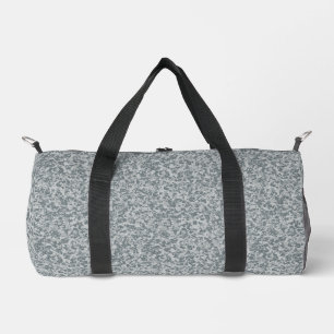 Graue organische Steinstruktur nahtloses Muster Duffle Bag