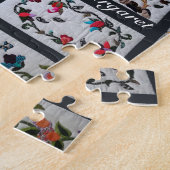 Graue Patchworkarbeit Mach Ein Quilt Zitat Puzzle (Seite)