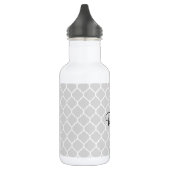 Graue Pattern Wasserflasche (Links)