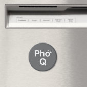 Graue Pho Q Magnet (In Situ (Geschirrspüler))