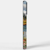 Graue Pit Bull - harter Handy-Fall Case-Mate iPhone Hülle (Rückseite / Rechts)