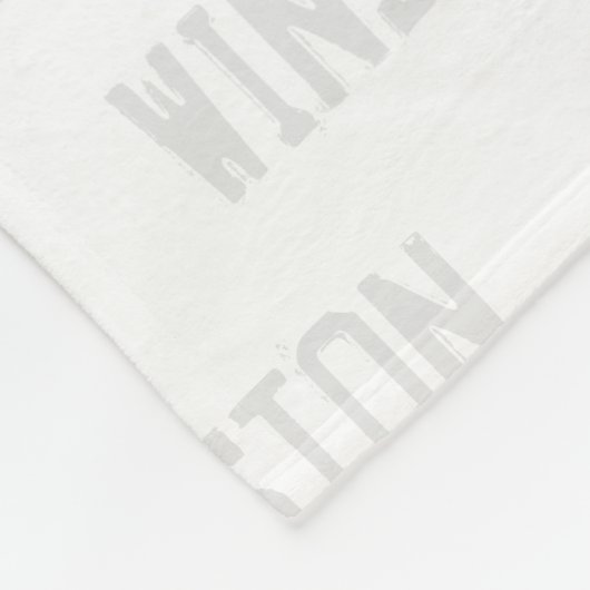 Graue Pit Bull mit Hundenname Pet Fleecedecke (Ecke)