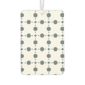 Graue Polka Dots, Polka Dot Pattern, Dots, Dotter Autolufterfrischer (Rückseite)
