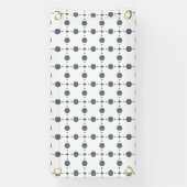 Graue Polka Dots, Polka Dot Pattern, Dots, Dotter Banner (Vertikal)