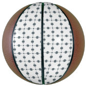 Graue Polka Dots, Polka Dot Pattern, Dots, Dotter Basketball (Vertikal)
