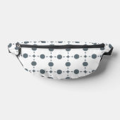 Graue Polka Dots, Polka Dot Pattern, Dots, Dotter Bauchtasche (Ablage )