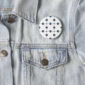 Graue Polka Dots, Polka Dot Pattern, Dots, Dotter Button (Beispiel)