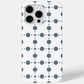 Graue Polka Dots, Polka Dot Pattern, Dots, Dotter Case-Mate iPhone Hülle (Rückseite)