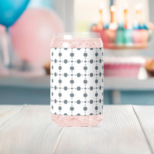 Graue Polka Dots, Polka Dot Pattern, Dots, Dotter Dosenglas