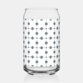 Graue Polka Dots, Polka Dot Pattern, Dots, Dotter Dosenglas (Links)