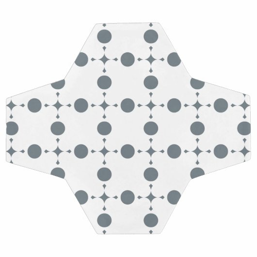 Graue Polka Dots, Polka Dot Pattern, Dots, Dotter Fußball (Flach)