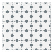 Graue Polka Dots, Polka Dot Pattern, Dots, Dotter Würfel (Rechts)
