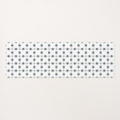 Graue Polka Dots, Polka Dot Pattern, Dots, Dotter Yogamatte (Rückseite (Horizontal))