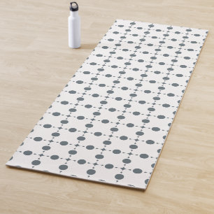 Graue Polka Dots, Polka Dot Pattern, Dots, Dotter Yogamatte