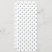 Graue Polka-Punkte ändern Alle Farbklick anpassen (Vorne/Hinten)