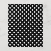 Graue Polka-Punkte ändern Alle Farbklick anpassen Flyer (Hinten)