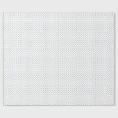 Graue Polka-Punkte ändern Alle Farbklick anpassen Geschenkpapier (Flach)