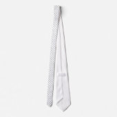 Graue Polka-Punkte ändern Alle Farbklick anpassen Krawatte (Rückseite)