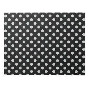 Graue Polka-Punkte ändern Alle Farbklick anpassen Notizblock