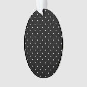 Graue Polka-Punkte ändern Alle Farbklick anpassen Ornament (Vorderseite)
