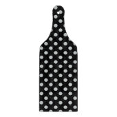 Graue Polka-Punkte ändern Alle Farbklick anpassen Schneidebrett (Vorderseite)