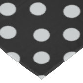 Graue Polka-Punkte ändern Alle Farbklick anpassen Tischdecke (Schrägansicht)