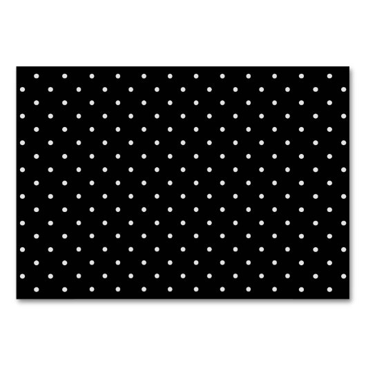 Graue Polka-Punkte ändern Alle Farbklick anpassen Tischnummer (Rückseite)