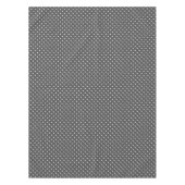 graue Polka-Punkte, rot, grau, grau und weiß, Retr Tischdecke (Vorderseite)
