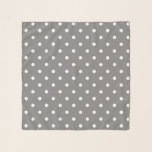 Graue Polka-Punkte Schal<br><div class="desc">Manchmal wollte wir einfach ein nettes Grau,  um auszudrücken,  wie wir uns fühlen oder in unserem Geschenk neutral bleiben.   Es ist eine nette Farbe,  die einen schlechten Rap bekommt.   Lasse die Art und Weise,  wie die Welt zusammen graue aussieht.</div>