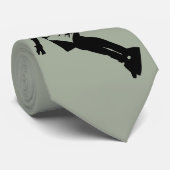 Graue Pop Art Liebe Dieses Spiel Basketball Motiva Krawatte (Gerollt)