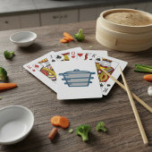 Graue Pot-Karten Spielkarten