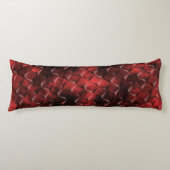 Graue Quadrate im 3D-Stil mit Kohleflecken Seitenschläferkissen (Vorderseite)