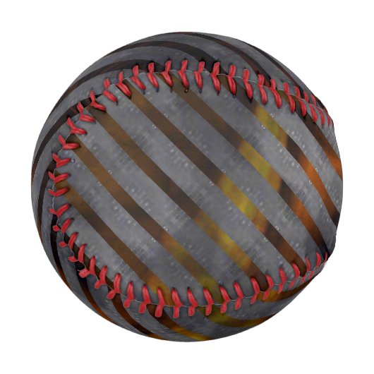 Graue Querschnitte oder Kohlebänder? Gold Red Baseball (Vorderseite Links)