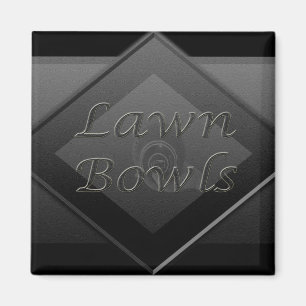 Graue Rasenbowls Abmessungen, Magnet