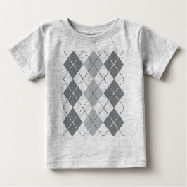 Graue Raute Baby T-shirt