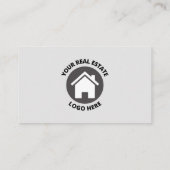 Graue reden wir über echtes Anwesen Beruflich Visitenkarte (Rückseite)