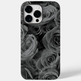 Graue Rose, graues Foto Case-Mate iPhone 14 Pro Max Hülle