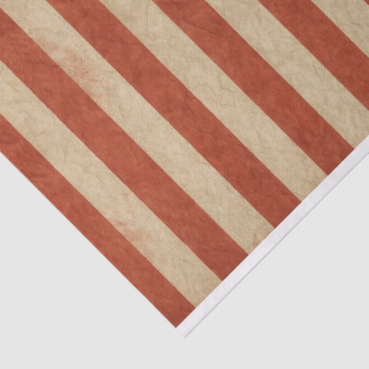 Graue rote Streifen (vertikal) Seidenpapier (Ausschnitt)