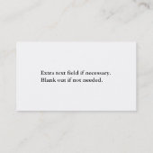 Graue Runner-Fitness-Geschäftsvorlage Visitenkarte (Rückseite)