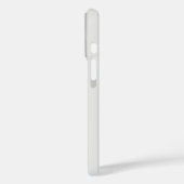 Graue Schattenstreifen Case-Mate iPhone Hülle (Rückseite / Links)