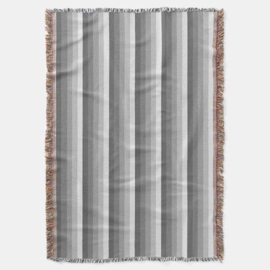 Graue Schattenstreifen Decke (Vorderseite Vertikal)