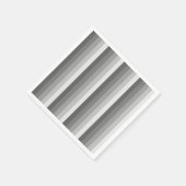 Graue Schattenstreifen Serviette (Ecke)