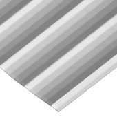 Graue Schattenstreifen Tischdecke (Schrägansicht)