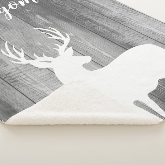 Graue Scheunen-hölzerner Planken-u. Sherpadecke (3/4)